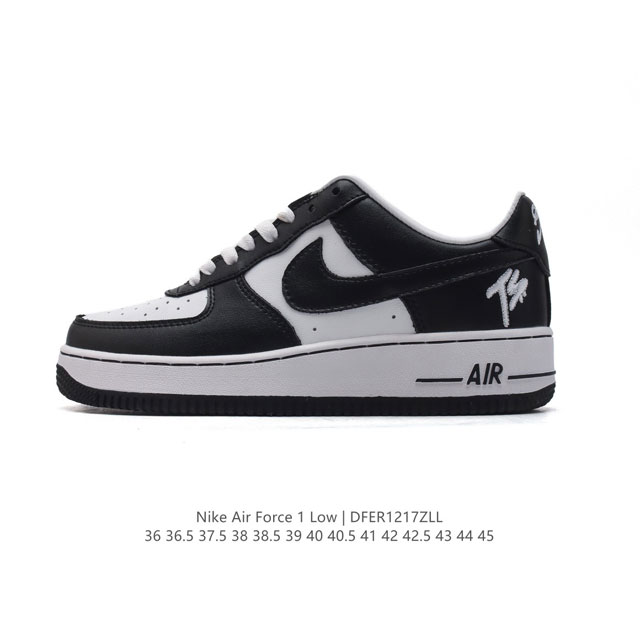 耐克 Nike Air Force 1 '07 Low 空军一号含气垫 小白鞋 低帮百搭厚底增高休闲运动板鞋。柔软、弹性十足的缓震性能和出色的中底设计，横跨复古