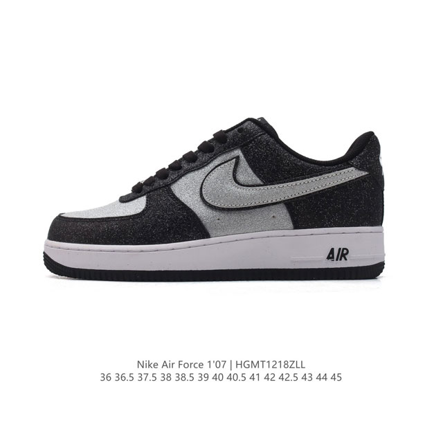 特价 耐克 Nike Air Force 1 '07 Low 空军一号含气垫 小白鞋 低帮百搭厚底增高休闲运动板鞋。柔软、弹性十足的缓震性能和出色的中底设计，横