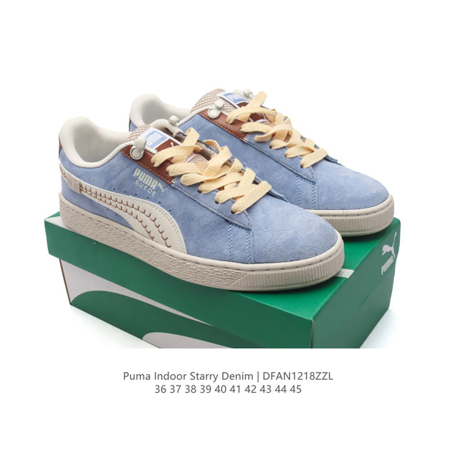 Puma 彪马 官方正品indoor Og男女同款复刻经典低帮休闲轻便板鞋 彪马 Puma Indoor Starry Denim 提供了丰富的配色和材质选择,