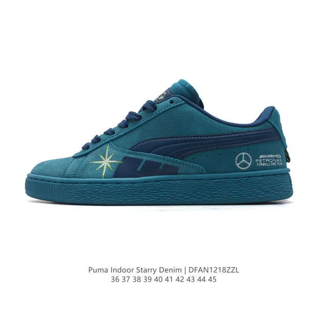 Puma 彪马 官方正品indoor Og男女同款复刻经典低帮休闲轻便板鞋 彪马 Puma Indoor Starry Denim 提供了丰富的配色和材质选择,