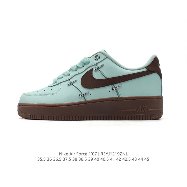 公司级 Af1耐克 Nike Air Force 1 ‘07 Low 空军一号 厚底增高百搭运动板鞋 原楦头原纸板 打造纯正空军版型，专注外贸渠道 全掌内置蜂窝