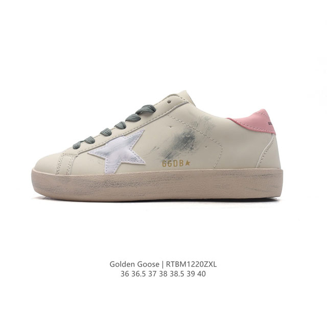 公司级 Golden Goose Deluxe Brand Sstar来自意大利ggdb脏出天际的小脏鞋 潮复古板鞋，宋仲基欧巴各种剧照上脚~日常上脚~纯正的意