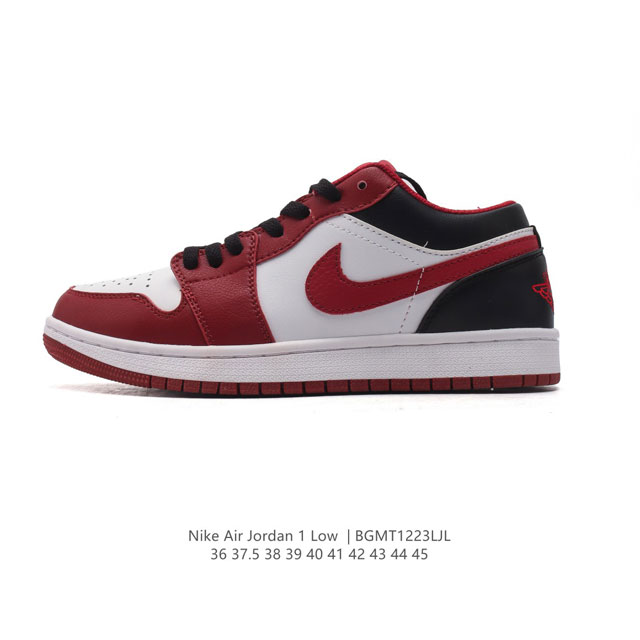 特价 耐克 乔丹air Jordan 1 Low Aj1 乔1 乔丹1代aj1 低帮复古文化休闲运动篮球鞋。该鞋款从 1985 年元年款汲取设计灵感，焕新演绎简