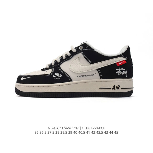 公司级 Af1耐克 圣诞节限定 Nike Air Force 1 ‘07 Low 空军一号 厚底增高百搭运动板鞋 原楦头原纸板 打造纯正空军版型，专注外贸渠道