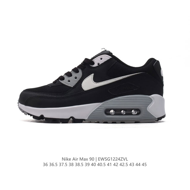 公司级 Nike耐克运动鞋 Air Max 90 健身运动跑鞋休闲鞋 复古风十足！Air Max 90 作为 Nike 旗下最经典的鞋型之一，凭借着百搭的造型，