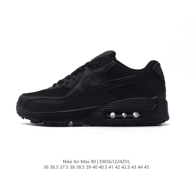 公司级 Nike耐克运动鞋 Air Max 90 健身运动跑鞋休闲鞋 复古风十足！Air Max 90 作为 Nike 旗下最经典的鞋型之一，凭借着百搭的造型，