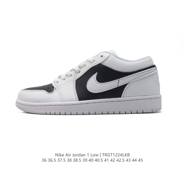 耐克 乔丹air Jordan 1 Low Aj1 乔1 乔丹1代aj1 低帮复古文化休闲运动篮球鞋。该鞋款从 19 年元年款汲取设计灵感，焕新演绎简约经典外观