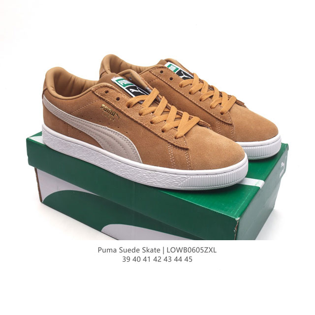 彪马puma Suede Skate 低帮复古轻便透气防滑减震休闲鞋 时尚男女士板鞋潮运动鞋 类型：男女鞋 尺码: 36-45 货号：39 8 编码：Lowb0