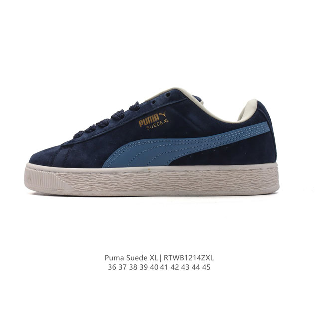 彪马 Puma 休闲板鞋 Suede Xl系列经典翻毛皮厚底防滑耐磨舒适透气运动鞋 新年穿有型 时尚 穿搭 球鞋 穿搭 时尚 潮流 面包鞋 Puma面包鞋，