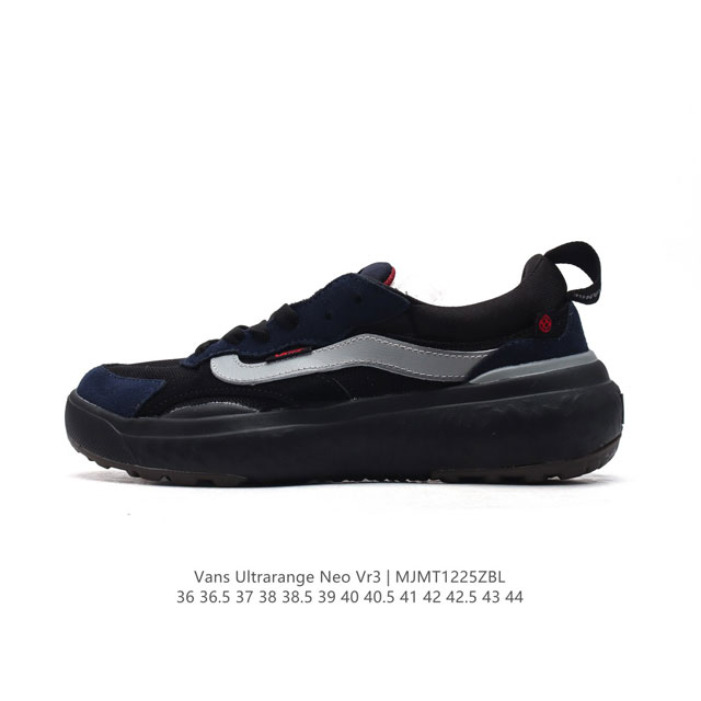 公司级 万斯 Vans 简约男女士休闲鞋ultrarange Neo Vr3 经典复古运动板鞋 环保科技跑鞋。身为极限运动品牌的 Vans，不仅仅是将目光局限在