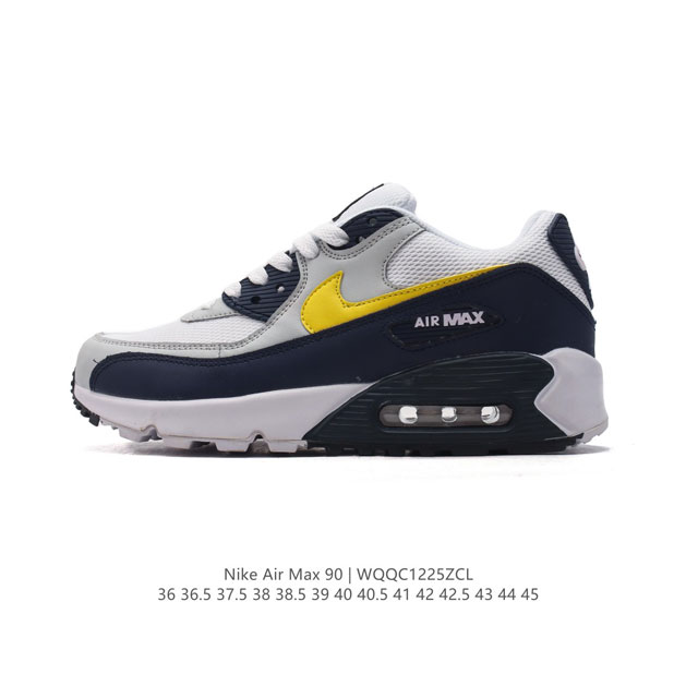 公司级 Nike耐克运动鞋 Air Max 90 健身运动跑鞋休闲鞋 复古风十足！Air Max 90 作为 Nike 旗下最经典的鞋型之一，凭借着百搭的造型，