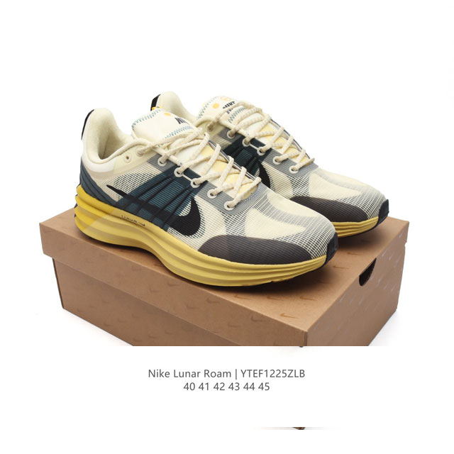 特价 穿上回弹出众的耐克 Nike Lunar Roam 男子运动鞋厚底增高老爹鞋，打造活力满满的日常造型。 透气轻盈材料搭配柔软中底，塑就舒适自在的 特价 穿