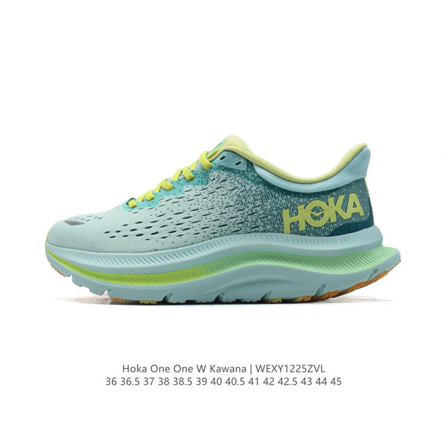 公司级 Hoka霍卡hoka One One 大地飞越 男女鞋夏季卡瓦纳公路跑步鞋kawana减震回弹耐磨防滑健身运动鞋。Hkanene推出的kawana跑鞋，