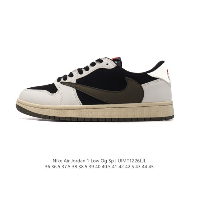 耐克 乔丹air Jordan 1 Low Aj1 乔1 乔丹1代aj1 低帮复古文化休闲运动篮球鞋。该鞋款从 1985 年元年款汲取设计灵感，焕新演绎简约经典