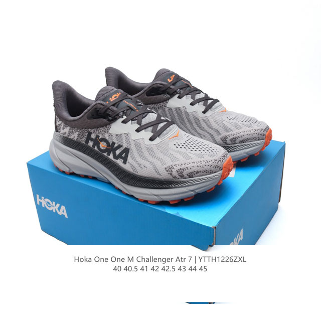 Hoka One One 挑战者7 Gtx全地形跑鞋 M Challenger Atr 7 宽运动鞋厚底增高老爹鞋。Hoka One Challenger At