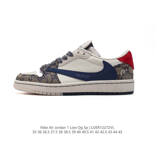 真标 耐克 Nike Air Jordan 1 Low Og Sp Military Blue Aj1乔1倒勾低帮篮球鞋 Aj1 乔丹1代 Aj1 乔1 反向脚