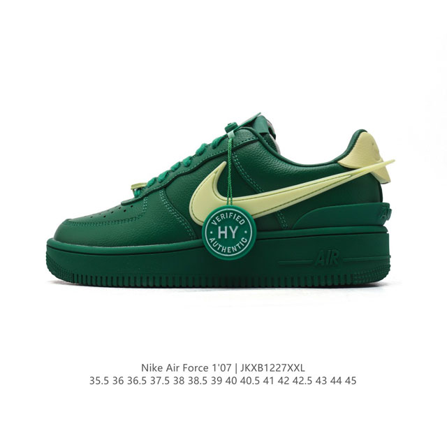 公司级 耐克 空军一号 附赠logo品牌清洁刷！Af1 低帮休闲板鞋 Ambush X Nk Air Force 1'07 Low Sp 空军一号联名标志性的s