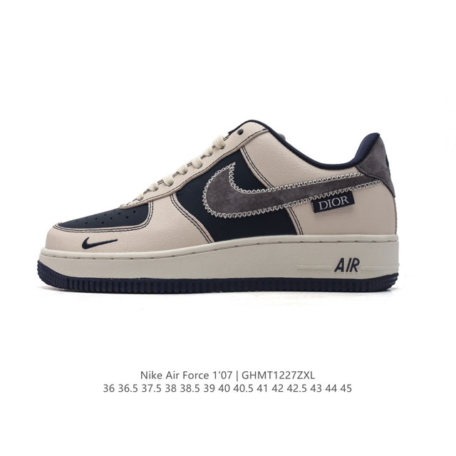 耐克nike Air Force 1 Low 空军一号 Af1 小白鞋 低帮百搭厚底增高休闲运动板鞋。柔软、弹性十足的缓震性能和出色的中底设计，横跨复古与现代的