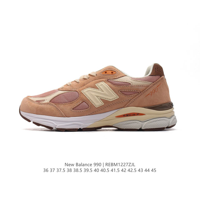 公司级 新百伦 New Balance Nb990 V3系列 高端美产990系列简约经典舒适百搭时尚复古休闲鞋缓震透气跑步鞋。该鞋款采用mcd Motion C