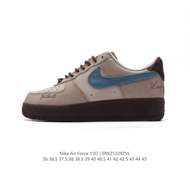 耐克nike Air Force 1 Low 空军一号 Af1 小白鞋 低帮百搭厚底增高休闲运动板鞋。柔软、弹性十足的缓震性能和出色的中底设计，横跨复古与现代的