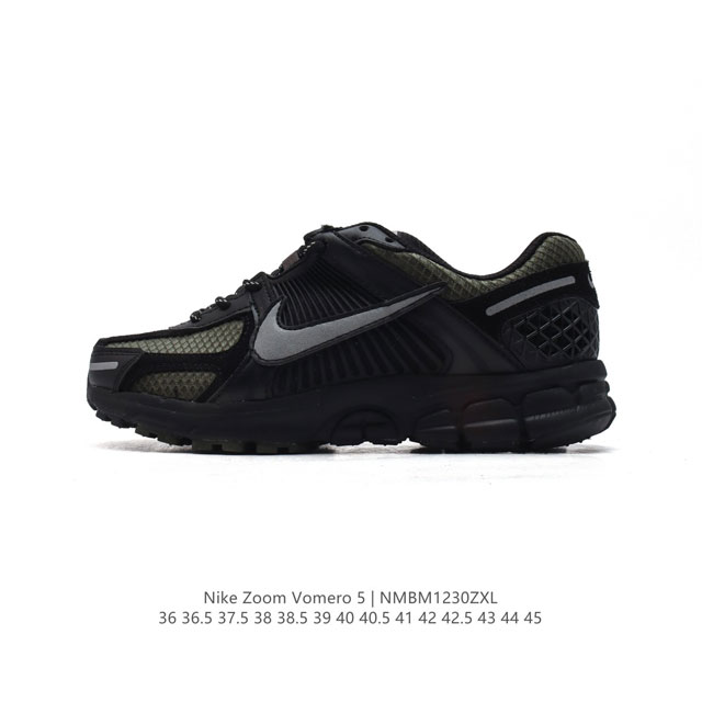 Nike 耐克夏季 Zoom Vomero 5 运动鞋休闲训练跑步鞋。Nike Zoom Vomero 5 男女子运动鞋妥帖包覆足部，提供透气支撑效果。耐穿材料