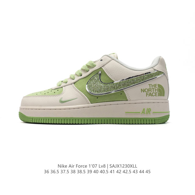 公司级 Af1耐克 Nike Air Force 1 ‘07 Low 空军一号 厚底增高百搭运动板鞋 原楦头原纸板 打造纯正空军版型，专注外贸渠道 全掌内置蜂窝