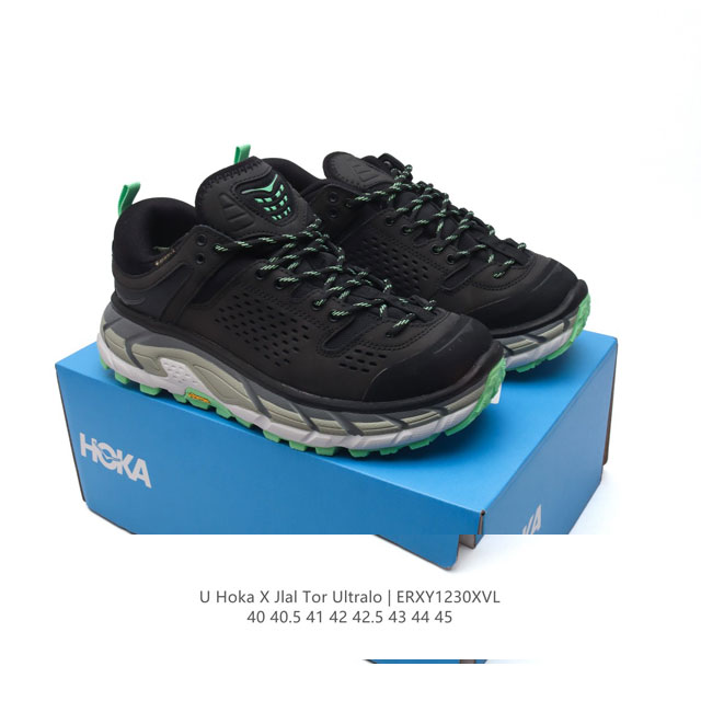 公司级 Hoka Tor Ultra X Jlal 联名款运动鞋 经典鞋款复刻 户外性能新星横空出世！Jl Al联名款hoka Ultra Low减震防滑耐磨户