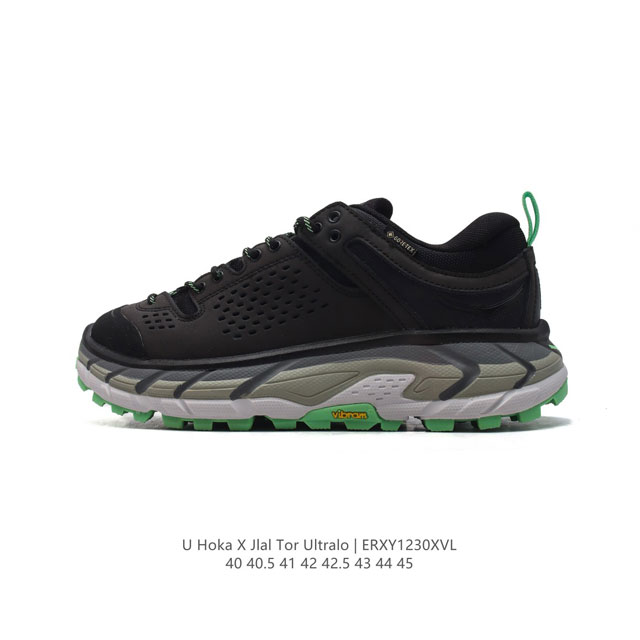 公司级 Hoka Tor Ultra X Jlal 联名款运动鞋 经典鞋款复刻 户外性能新星横空出世！Jl Al联名款hoka Ultra Low减震防滑耐磨户