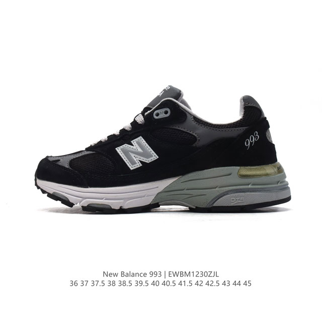 公司级 Newbalance 新百伦993系列美产老爹鞋总统经典复古运动鞋纽巴伦993总统慢跑鞋。卓越的舒适性与经典风格相得益彰，打造出我们的 Made In