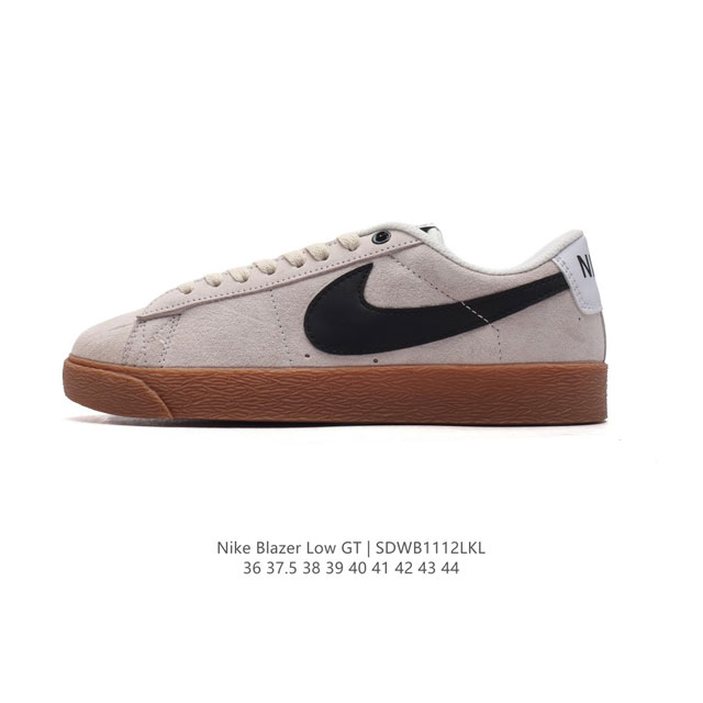 真标 Nike耐克 Sb Blazer Zoom Low 经典运动休闲鞋滑板鞋开拓者低帮滑板鞋运动休闲鞋男 女滑板鞋锐意革新经典篮球鞋。设计灵感源自 Grant