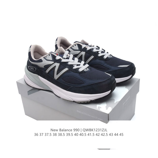 公司级 New Balance 新百伦 Nb990 真标带半码 新百伦m990系列 Nb经典休闲运动慢跑鞋 简约舒适百搭时尚复古老爹鞋。990系列是new Ba