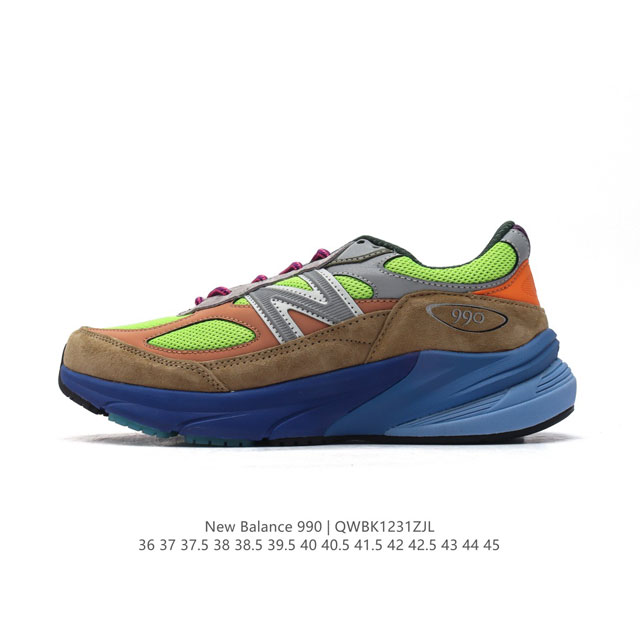 公司级 New Balance 新百伦 Nb990 真标带半码 新百伦m990系列 Nb经典休闲运动慢跑鞋 简约舒适百搭时尚复古老爹鞋。990系列是new Ba