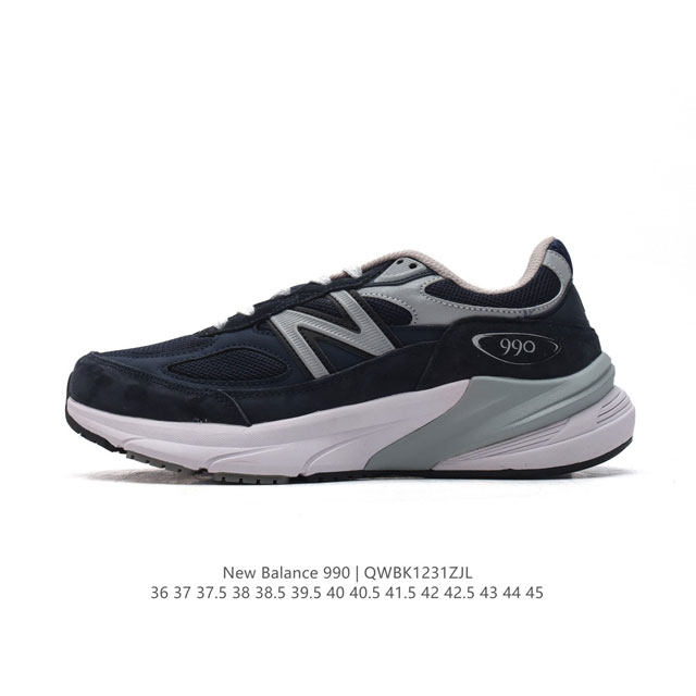 公司级 New Balance 新百伦 Nb990 真标带半码 新百伦m990系列 Nb经典休闲运动慢跑鞋 简约舒适百搭时尚复古老爹鞋。990系列是new Ba