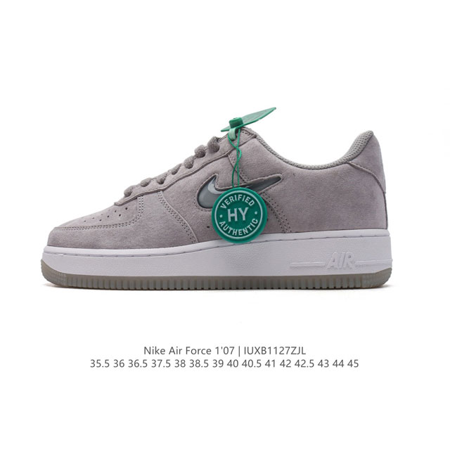 公司级 附赠送logo清洁刷 Af1耐克 Nike Air Force 1 ‘07 Low 空军一号 小白鞋 厚底增高百搭休闲运动板鞋 原楦头原纸板 打造纯正空