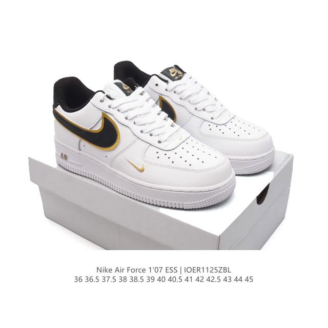 公司级 耐克 Nike Air Force 7 Ess 空军一号 Af1 运动鞋复古板鞋 厚底增高男女鞋。以实力演绎传奇篇章。从 80 年代的篮球场到现今的街头