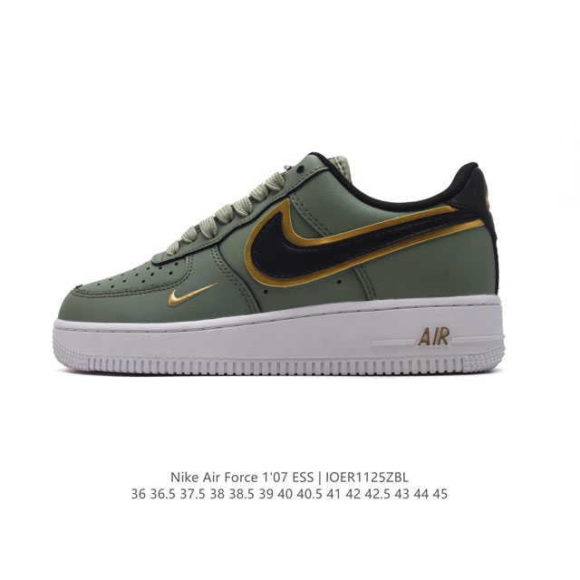 公司级 耐克 Nike Air Force 7 Ess 空军一号 Af1 运动鞋复古板鞋 厚底增高男女鞋。以实力演绎传奇篇章。从 80 年代的篮球场到现今的街头