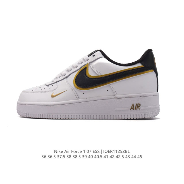 公司级 耐克 Nike Air Force 7 Ess 空军一号 Af1 运动鞋复古板鞋 厚底增高男女鞋。以实力演绎传奇篇章。从 80 年代的篮球场到现今的街头