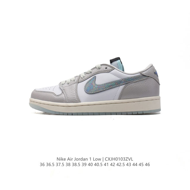 公司级 头层皮 耐克 乔丹air Jordan 1 Low Aj1 乔1 乔丹1代aj1 低帮复古文化休闲运动篮球鞋。该鞋款从 1985 年元年款汲取设计灵感，