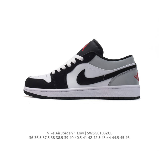 公司级 耐克 乔丹air Jordan 1 Low Aj1 乔1 乔丹1代aj1 低帮复古文化休闲运动篮球鞋。该鞋款从 1985 年元年款汲取设计灵感，焕新演绎