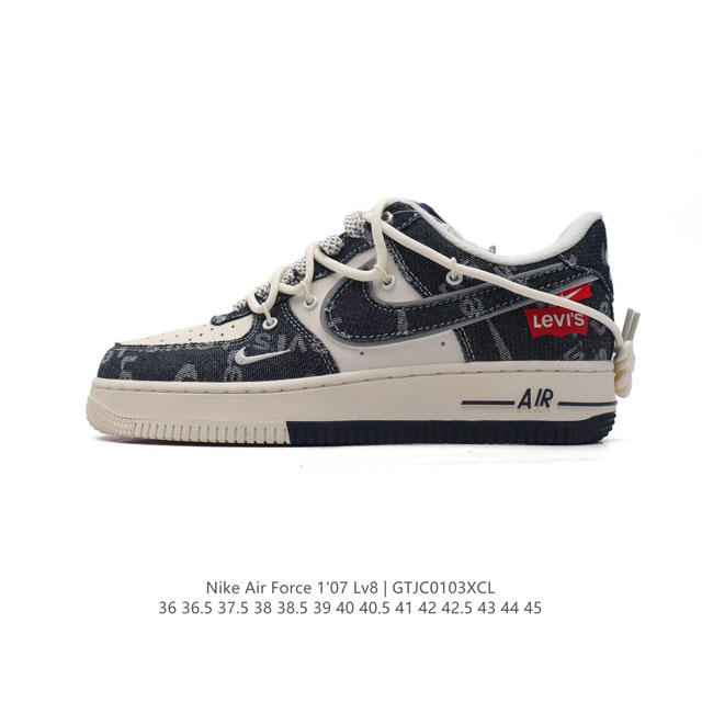 公司级 Af1耐克 Nike Air Force 1 ‘07 Low 空军一号 解构绑带 双鞋带 厚底增高百搭运动板鞋 原楦头原纸板 打造纯正空军版型，专注外贸