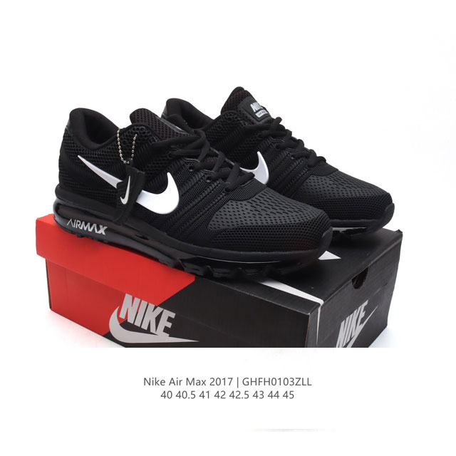 Nike 耐克 Air Max 2017 男士跑鞋全掌气垫缓震休闲运动跑步鞋。Nikeair Max2017是nike Air Max系列的2017年旗舰款跑鞋