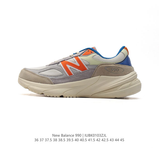 公司级 New Balance 新百伦 Nb990 真标带半码 新百伦m990系列 Nb经典休闲运动慢跑鞋 简约舒适百搭时尚复古老爹鞋。990系列是new Ba