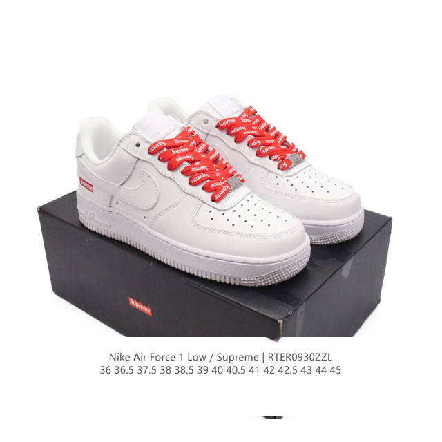 耐克 Nike Air Force 1 '07 Low 空军一号含气垫 小白鞋 低帮百搭厚底增高休闲运动板鞋。柔软、弹性十足的缓震性能和出色的中底设计，横跨复古