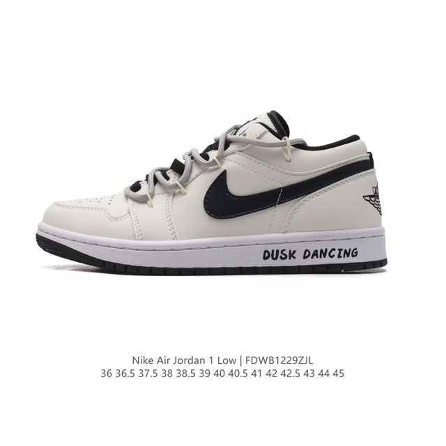 公司级 耐克 乔丹air Jordan 1 Low Aj1 乔1 乔丹1代aj1 解构绑带 双鞋带 低帮复古文化休闲运动篮球鞋。该鞋款从 1985 年元年款汲取