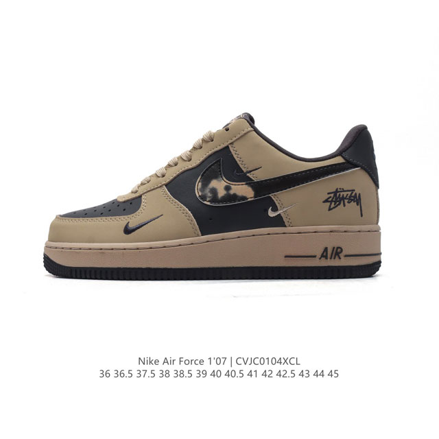 公司级 Af1耐克 Nike Air Force 1 ‘07 Low 空军一号 厚底增高百搭运动板鞋 原楦头原纸板 打造纯正空军版型，专注外贸渠道 全掌内置蜂窝