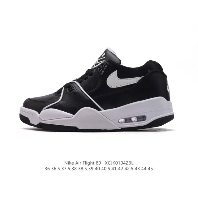 公司级 超酷nike Air Flight 89气垫鞋aj4简版低帮 兄弟款篮球鞋男女运动鞋。Air Jordan 4 的 “孪生兄弟” Nike Air Fl