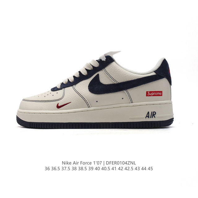 公司级 Af1耐克 Nike Air Force 1 ‘07 Low 空军一号 厚底增高百搭运动板鞋 原楦头原纸板 打造纯正空军版型，专注外贸渠道 全掌内置蜂窝