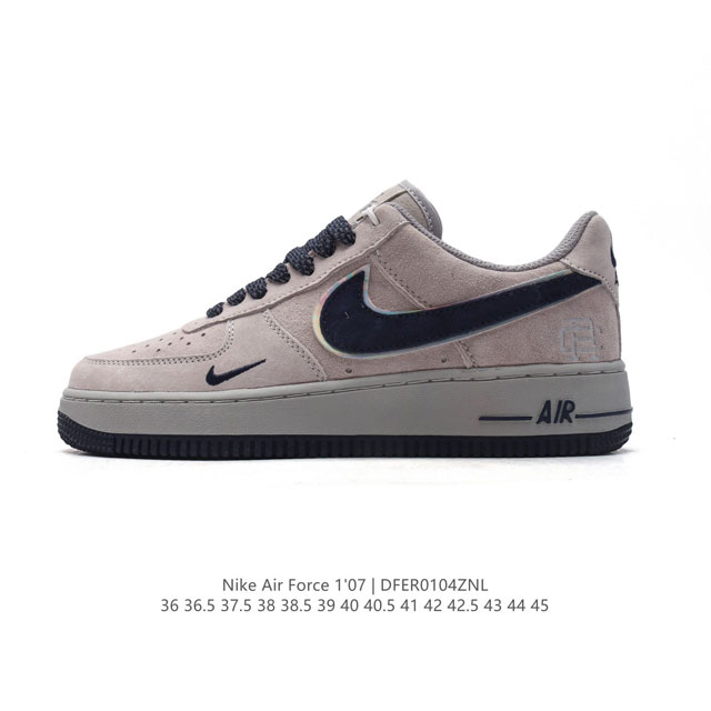 公司级 Af1耐克 Nike Air Force 1 ‘07 Low 空军一号 厚底增高百搭运动板鞋 原楦头原纸板 打造纯正空军版型，专注外贸渠道 全掌内置蜂窝