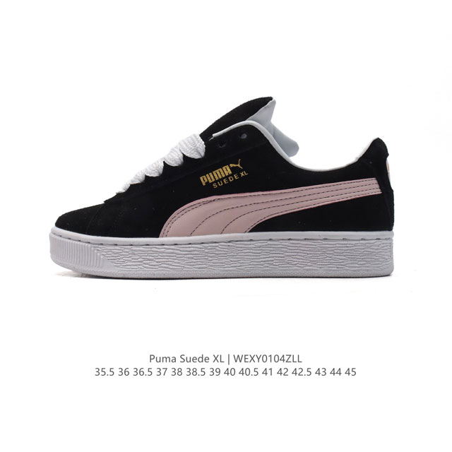 高品质 彪马 Puma 休闲板鞋 Suede Xl系列经典翻毛皮厚底防滑耐磨舒适透气运动鞋 新年穿有型 时尚 穿搭 球鞋 穿搭 时尚 潮流 面包鞋 Puma