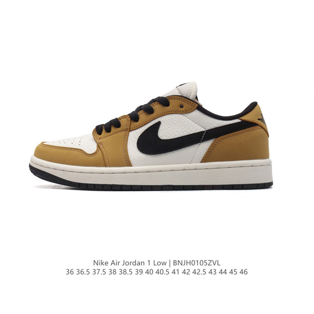 公司级 头层皮 耐克 乔丹air Jordan 1 Low Aj1 乔1 乔丹1代aj1 低帮复古文化休闲运动篮球鞋。从1985 年面世的元年款汲取设计灵感，采